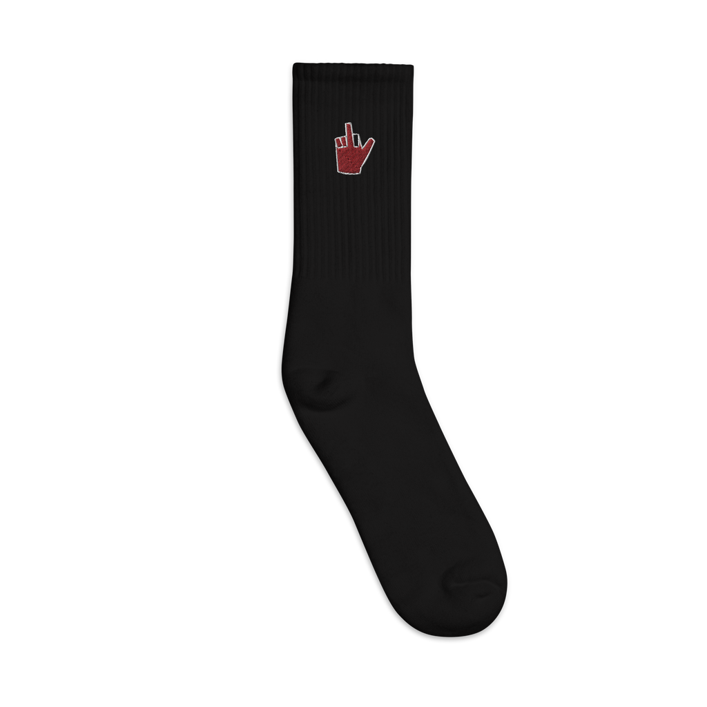STINKY // EMBROIDERED SOCKS