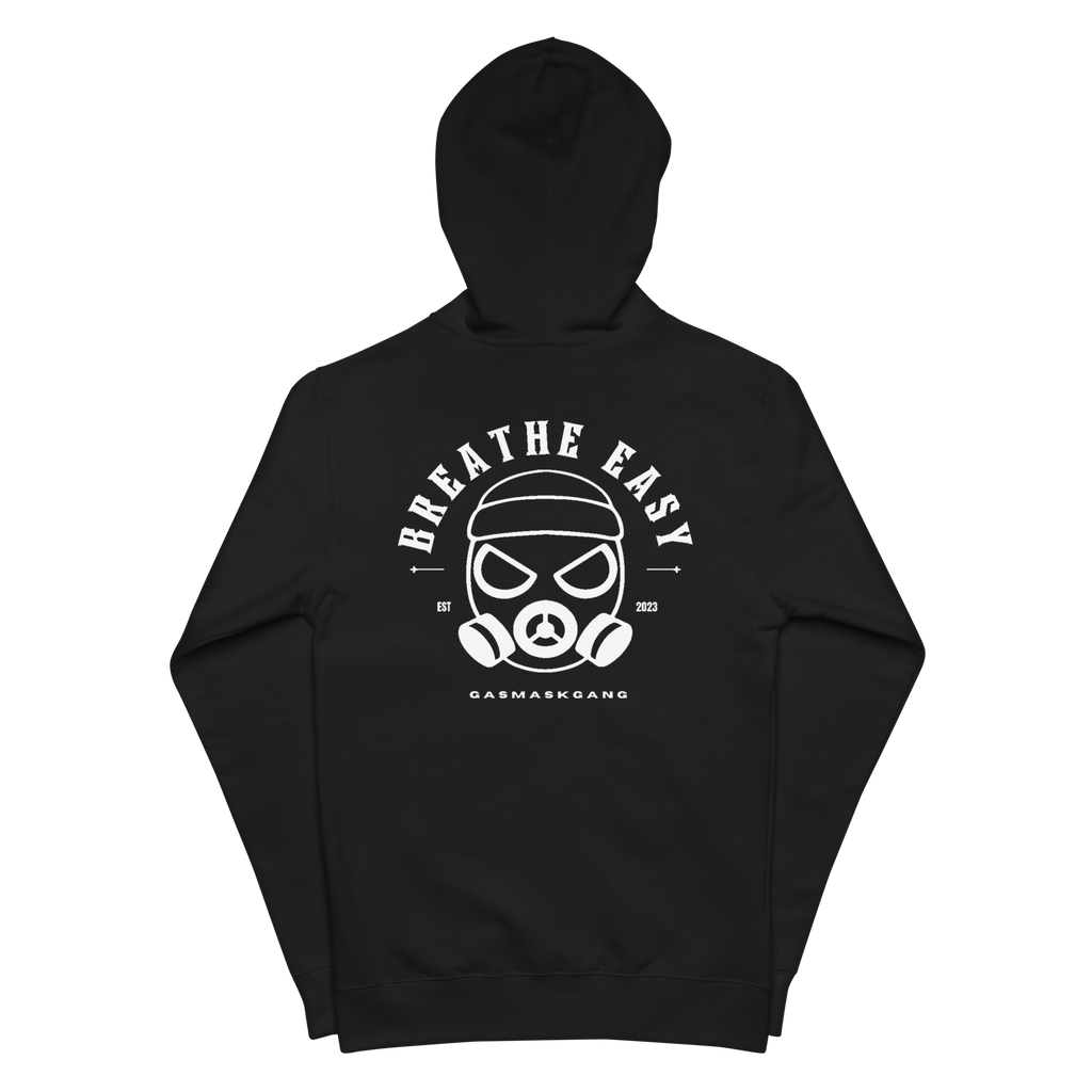 BREATHE EASY // ZIP-UP HOODIE